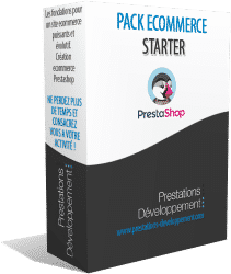 Pack prestashop starter - création ecommerce prestashop