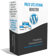 Création site internet vitrine wordpress - Pack Booster