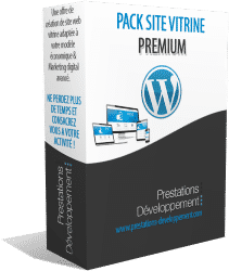 Création site internet vitrine wordpress - Pack Premium