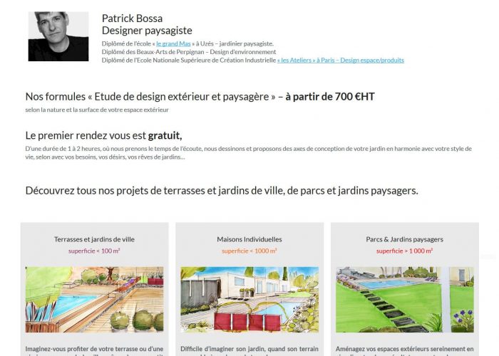 Refonte site internet wordpress - Bao Garden