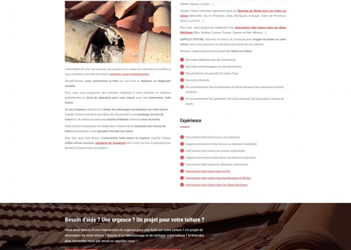 Référencement site vitrine wordpress