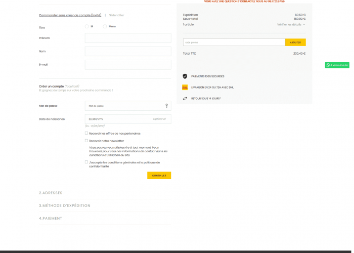 Référencement site ecommerce prestashop 1.7