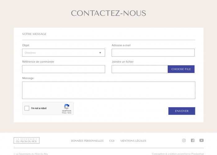 intégration graphique ecommerce prestashop