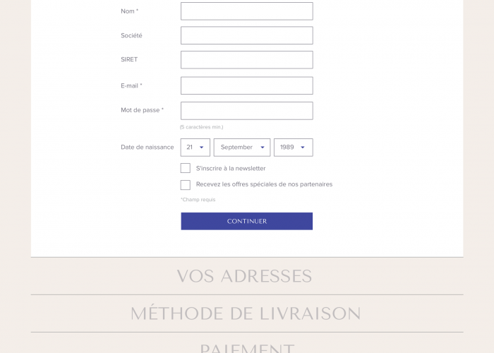 intégration graphique ecommerce prestashop