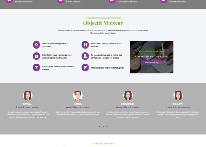 création site internet coach